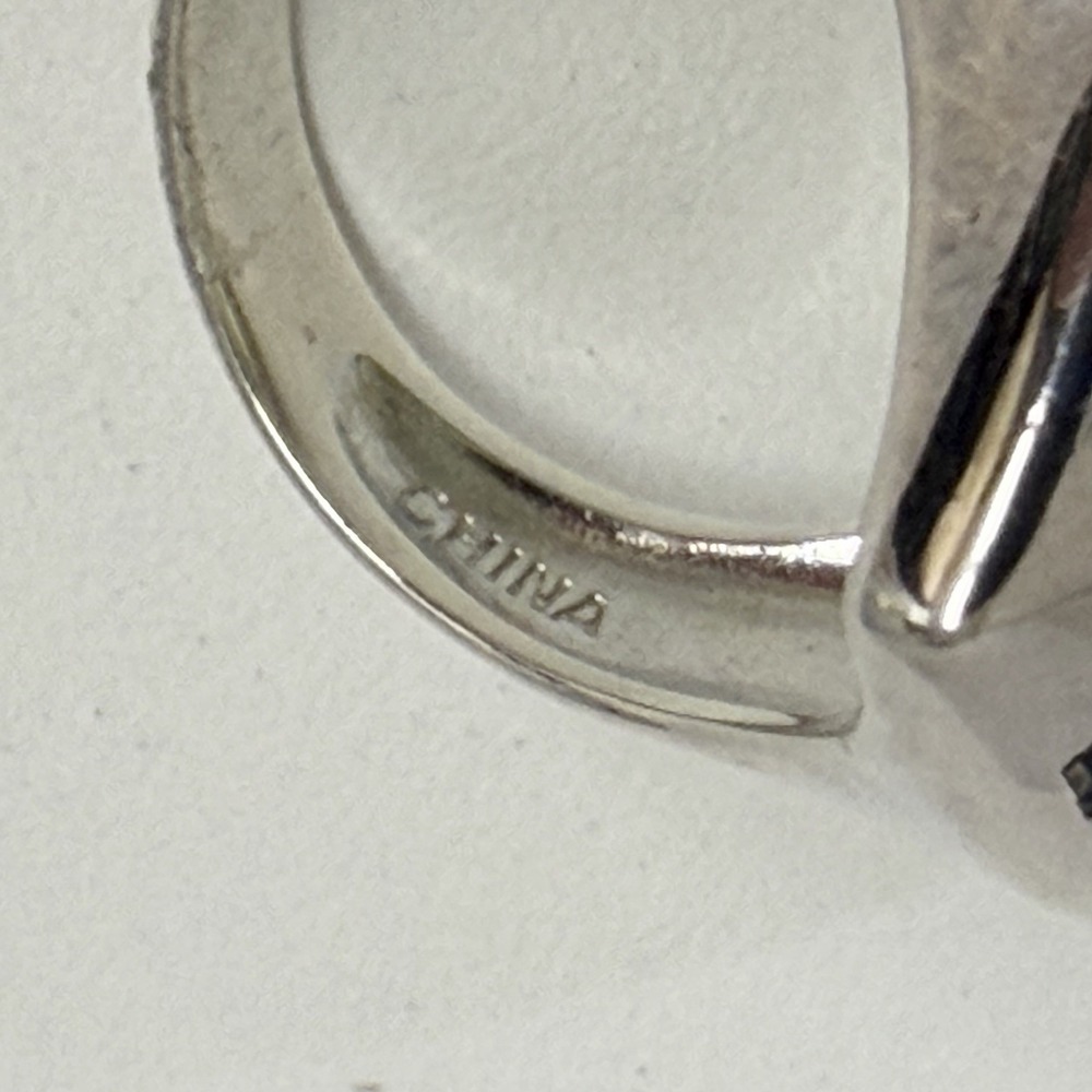 Sterling PAJ Prime Art & Jewel Ring Modernist Triangle Design 9 Grams Size 7 1/4 - Picture 10 of 12